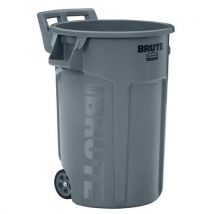 Plastikowy kontener mobilny Rubbermaid Brute, pojemność 166,5 l, Manutan