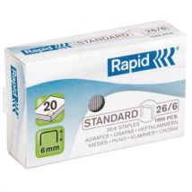 Duax Rapid Zszywki do zszywacza Rapid, galwanizowane Manutan