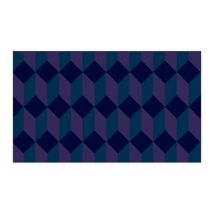 Tapete de Entrada Jumping Blue 60cm x 90cm - Poliamida Reciclável - Uso Moderado - Notrax