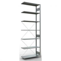 Estante leve Easy-Fix - acabamento zincado