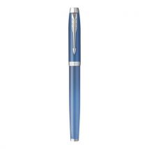Parker - Caneta retrátil parker im rituals azul c/gradação ponta fina,