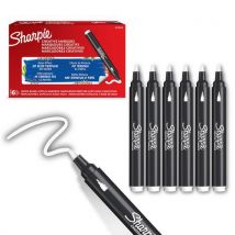 Sharpie - Marcador de tinta acrílica sharpie c/ponta de ogiva – branco,