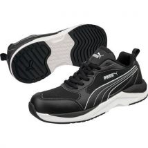 Calçado de Segurança Shift Low S3S HRO SR - Preto/Branco - Tamanho 46 - Resistente e Confortável - Puma