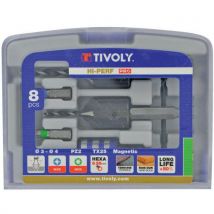 Tivoly - Brocas madeira 3 pontos de fresa 90° quick change – tivoly,