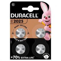 Duracell - Pilha de botão de lítio dl 2025 – conjunto de 4 – duracell,