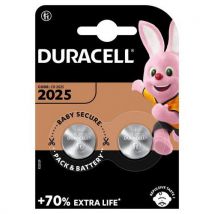 Duracell - Pilhas de botão de lítio especiais duracell 2025 de 3 v,