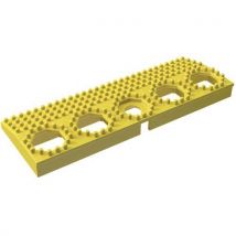 Plastex - Rebordo pvc plastex lok (fêmea), comp.: 50 cm, amarelo,,