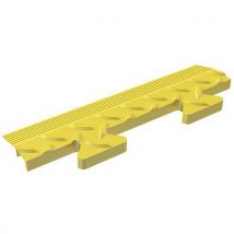 Plastex - Rebordo pvc plastex chex, fêmea, comprimento: 50 cm, amarelo,