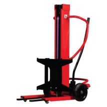 Capacidade 250kg - Elevação 1500mm - Empilhador DHM 250 com Espigão de Preensão de Rolo