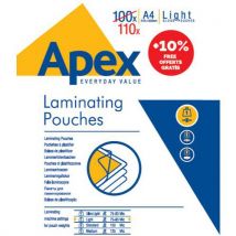 Apex - Folha de plastificação a4 – 80 mícrones,