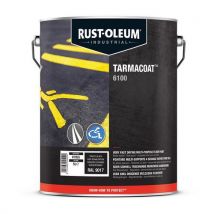 Tinta para Pisos e Exteriores Tarmacoat 5L Preto - Alta Cobertura e Durabilidade - Rust-Oleum