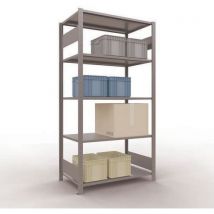Schulte - Elemento inicial easy-fix de dupla face de 2000x1000x600 galvanizado,