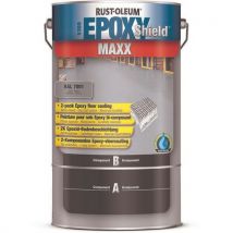 Alta Durabilidade e Resistência - Tinta Epóxi para Pavimentos EpoxyShield Maxx 5L Cinzento Prata RAL 7001 - Rust-Oleum