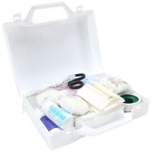 Maleta Primeiros Socorros Multirriscos 10/20 Pessoas - Branco 240x180x75mm - Manutan Expert