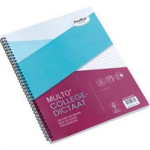 Multo - Caderno a4 – 23 orifícios – 80 folhas,
