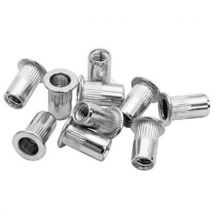 Rapid - Porcas de rebitar m3 – paraf. Ø 3 mm – blister de 20 + broca,