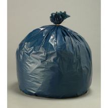 JetSac - Saco de lixo reciclável – resíduos leves – 130 l – preto,