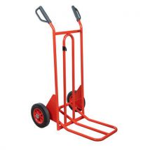 Transportador em aço de 250 kg - Rodas em borracha