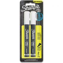 Sharpie - Marcadores de giz branco de ponta de ogiva média – sharpie,