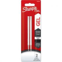 Sharpie - Recarga de caneta de gel de ponta média preta sharpie,