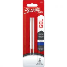 Sharpie - Recarga de caneta de gel de ponta média azul – sharpie,