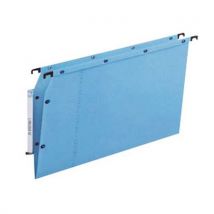 25 Unidades de Pasta suspensa kraft com botões de pressão ultimate - Para armário - Fundo em V