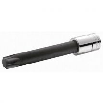 Chaves de caixa 1/2" com ponta macho Torx longa