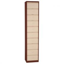 Armário para pastas com porta - 10 compartimentos