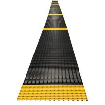 Plastex - Tapete crossgrip line marcação alternada 1,5 m – 12 x 0,91 m,