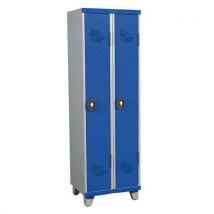 Cacifo com 2 colunas Seamline Optimum - Coluna de 300 mm de largura - Com pés - Acial