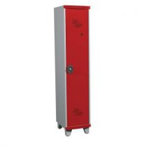 Cacifo com 1 coluna Seamline Optimum - Coluna de 400 mm de largura - Com pés - Acial