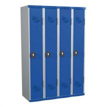 Cacifo com 4 colunas Seamline Optimum - Coluna de 300 mm de largura - Com base - Acial