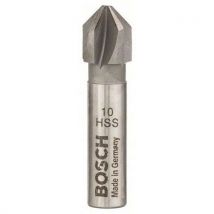 Bosch - Fresa Cónica HSS-G 10mm 5 Cortes - Acessório Ferramentas Elétricas