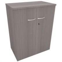 Armário com portas rebatíveis - Cedro - Manutan