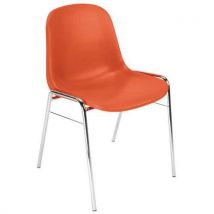 Cadeira de estrutura - Base cromada - Manutan