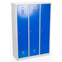 Cacifo para indústria suja - com ferrolho - largura: 400 mm - com base - Manutan