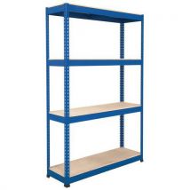 Estante de carga pesada Manutan Rapid 1 - prateleira em aglomerado