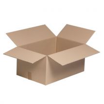 Carga Leve - Reciclável e Reciclada - Caixa de Cartão Eco Canelado Simples - 592x392x284mm