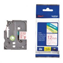 Cassetes de fita para máquina de etiquetar Brother - Largura 12 mm