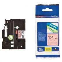 Cassetes de fita para máquina de etiquetar Brother - Largura 12 mm