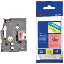 Cassetes de fita para máquina de etiquetar Brother - Largura 18 mm