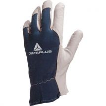 Delta Plus - Luva cabra / dorso jersey 11,