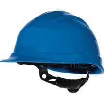 Capacete Quartzup3 Azul - EPI - Ajuste Rotor - Polipropileno - 53-63cm - Delta Plus