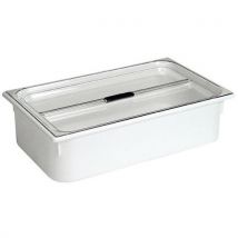 Caixa Gastronorma GN 1/1 - 20.5L Branco - Polipropileno - Uso Alimentar - Reciclável - UTZ