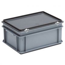 Caixas cinzentas com tampa RAKO - 400 x 300 mm - 5 a 30 L
