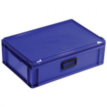 UTZ - Caixa-maleta rako de 20 l e tampa azul real,