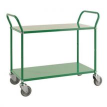 Carro de cor com 2 plataformas metálicas - Capacidade de 250 kg