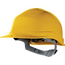 Capacete Zircon1 Amarelo - EPI - Polietileno Alta Densidade - 53-63cm - Delta Plus
