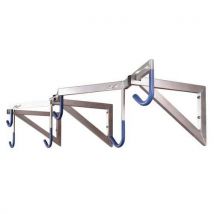 Suporte para bicicletas de parede suspenso - 6 lugares - Manutan