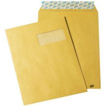 Envelope em cartão kraft de 90 g - com janela